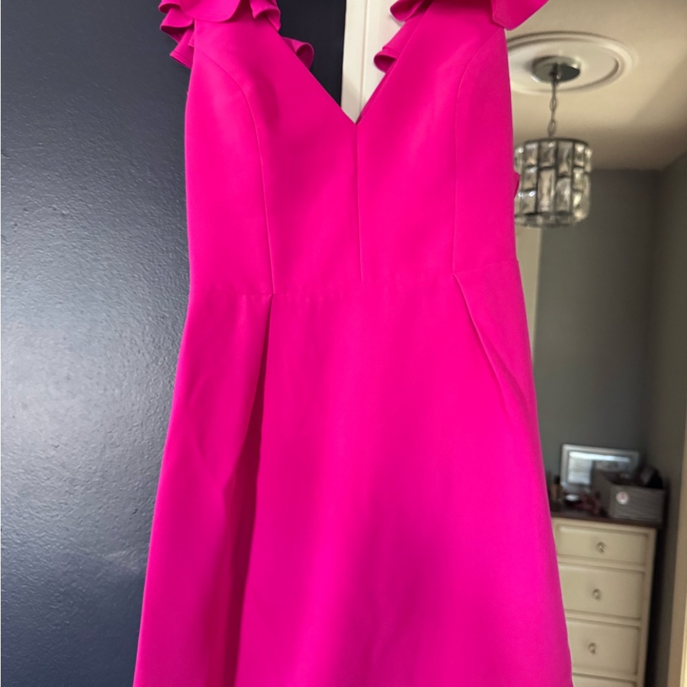 Amanda Uprichard Fuchsia Dress